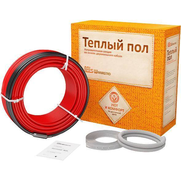 Кабель нагревательный "Warmstad" WSS 39,0 м/580 Вт