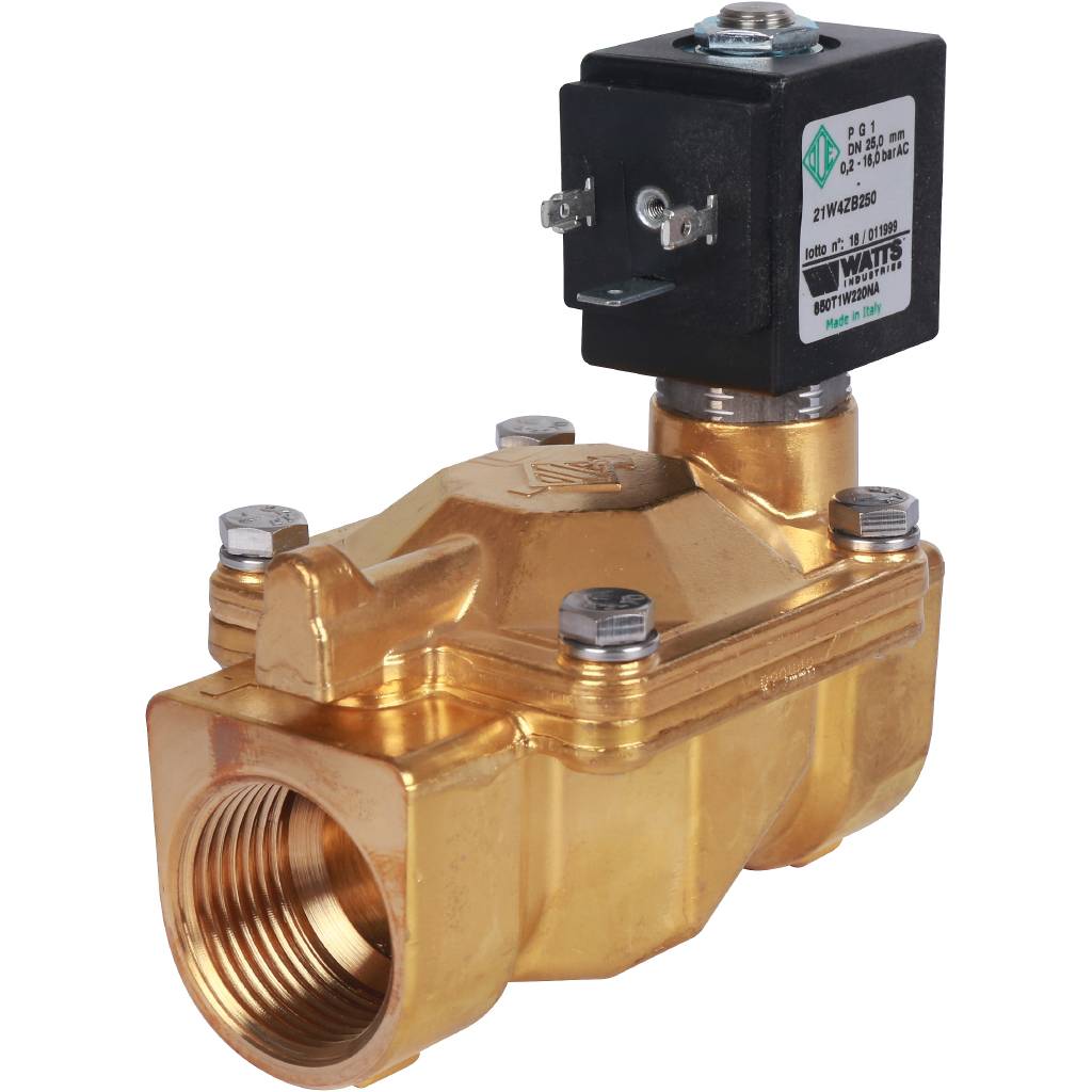Соленоидный клапан Watts 850Т для систем водоснабжения 1.1/4 230V Н.З.
