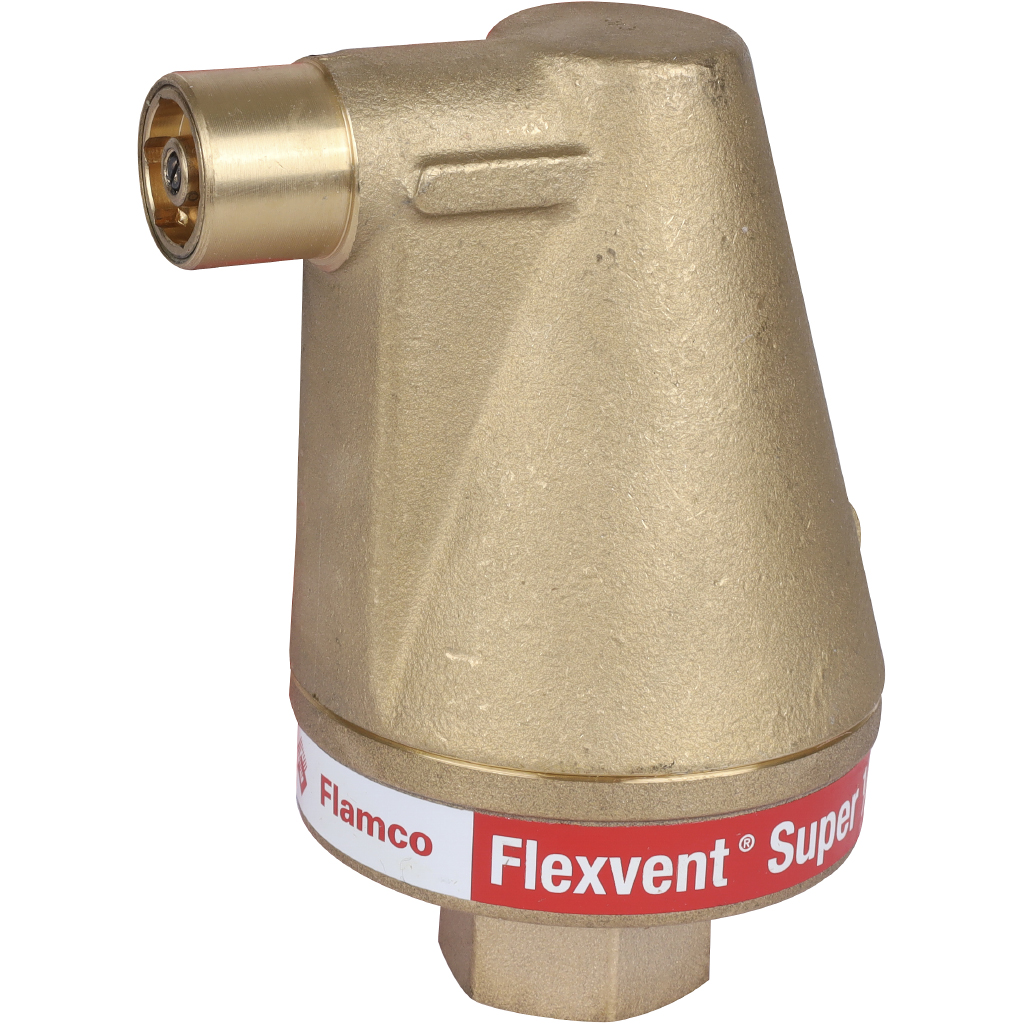 Автоматический поплавковый воздухоотводчик Flexvent Super float vent 1/2