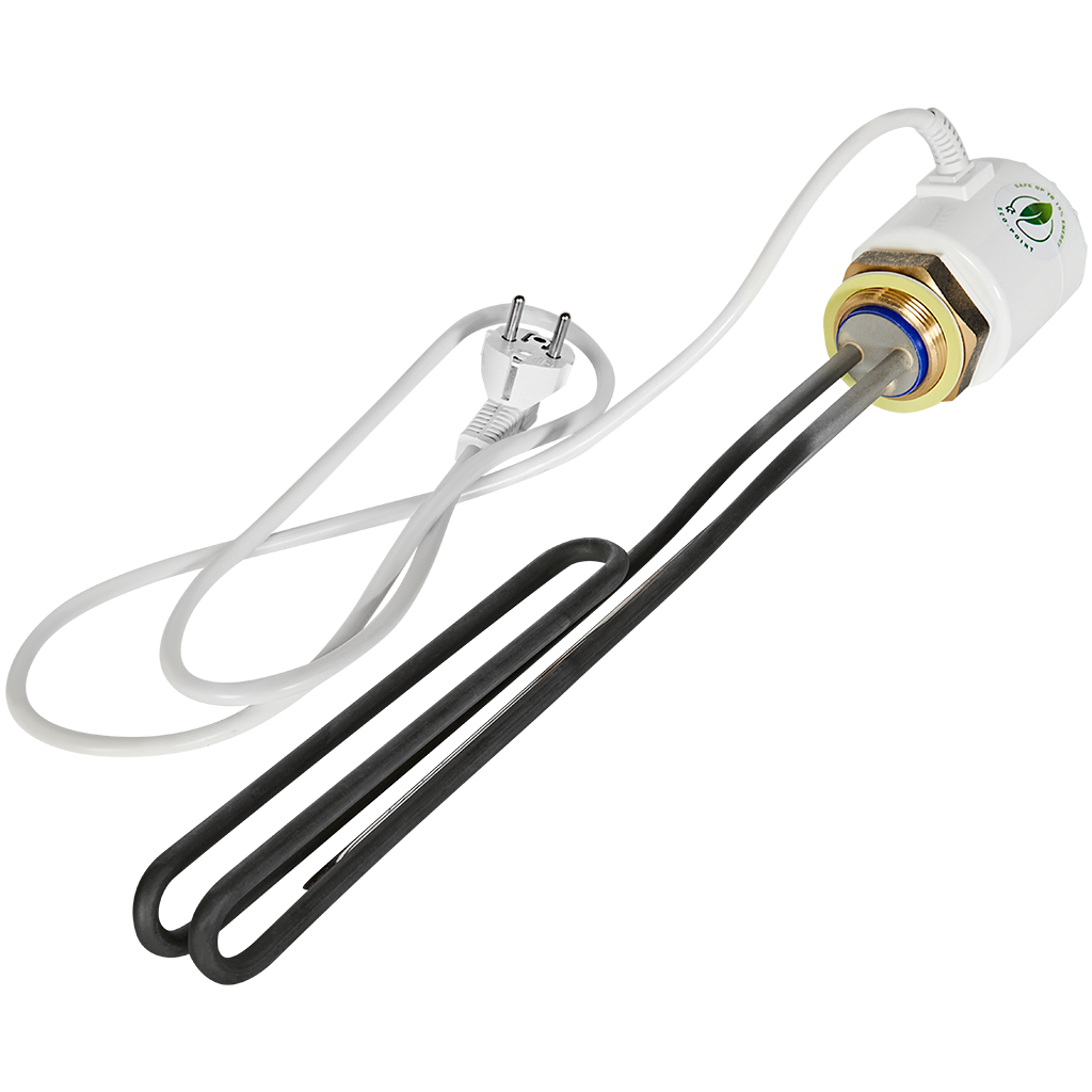 3.5001 ТЭН для STOUT OptiBase 3 кВт (1 фаза.) 1 1/2 "+ 2 термостата (основной и аварийный) для 150, 200, 300 литров
