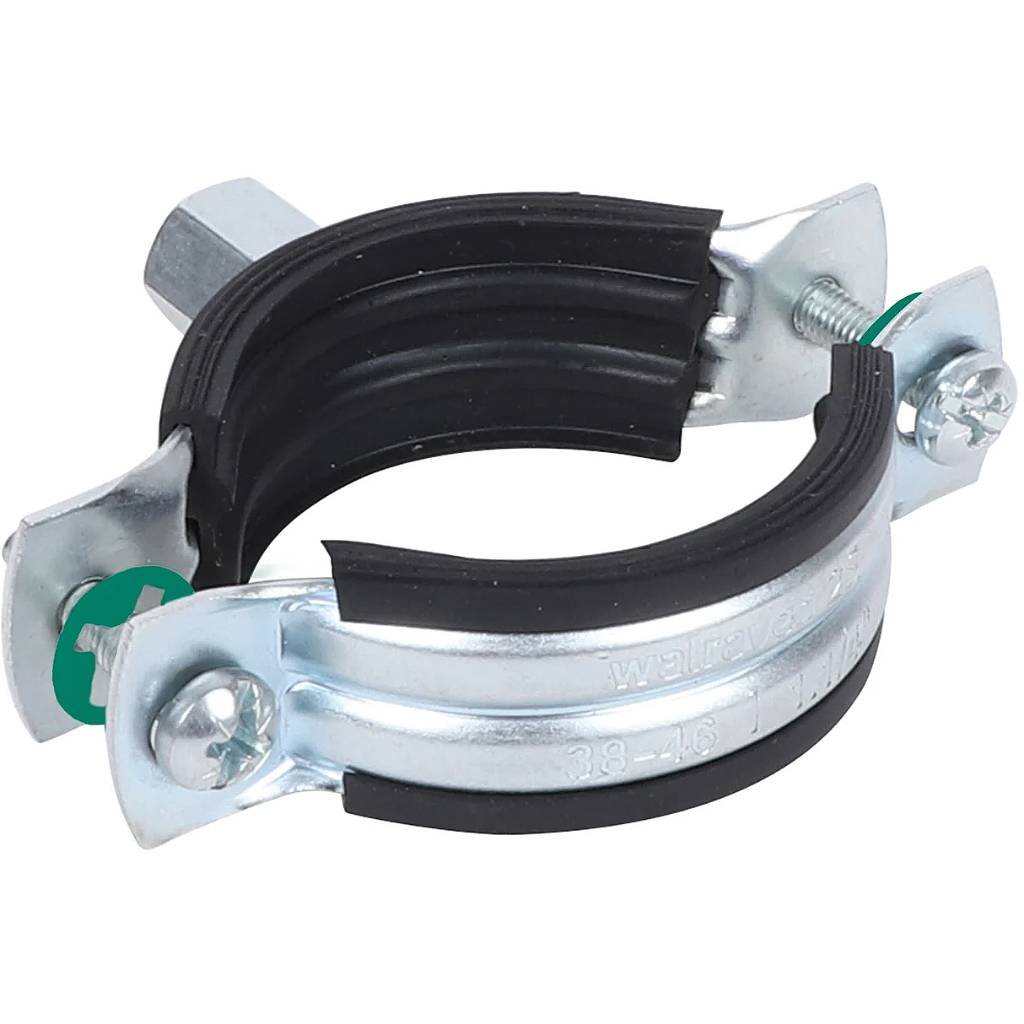 Хомут оцинкованный Walraven 2S с epdm M8/10 15-19 мм