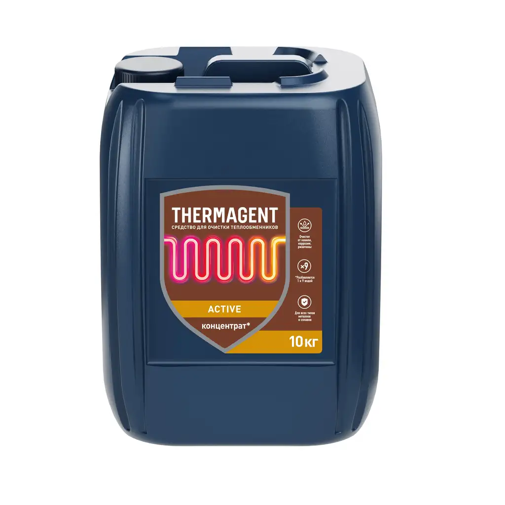 Средство для очистки теплообменников Thermagent Active 10 кг