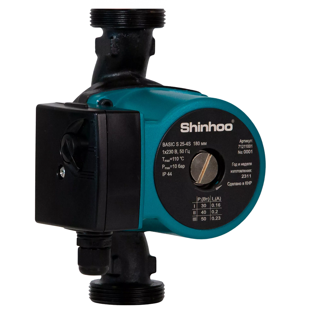 Циркуляционный насос SHINHOO BASIC S 32-6S 180