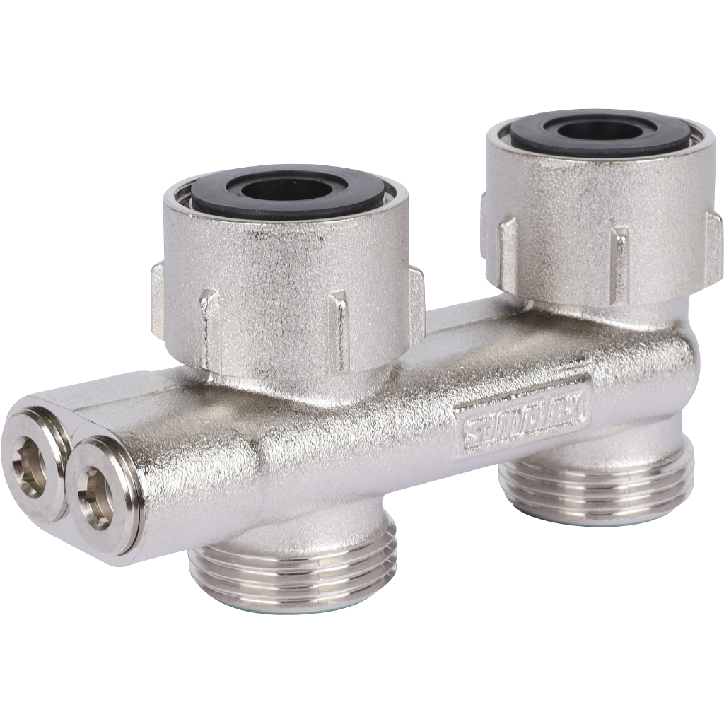 Перекрестный узел подключения Meibes Тип D2/50 прямой, 3/4 BPx3/4 HP 5/25