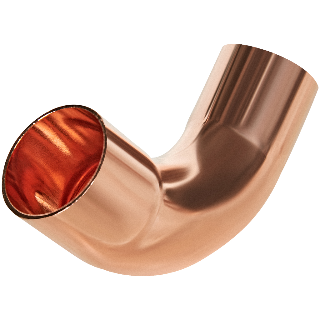 JT-15001A22E JINTIAN отвод 90° ВП-НП, медь 22, для медных труб под пайку