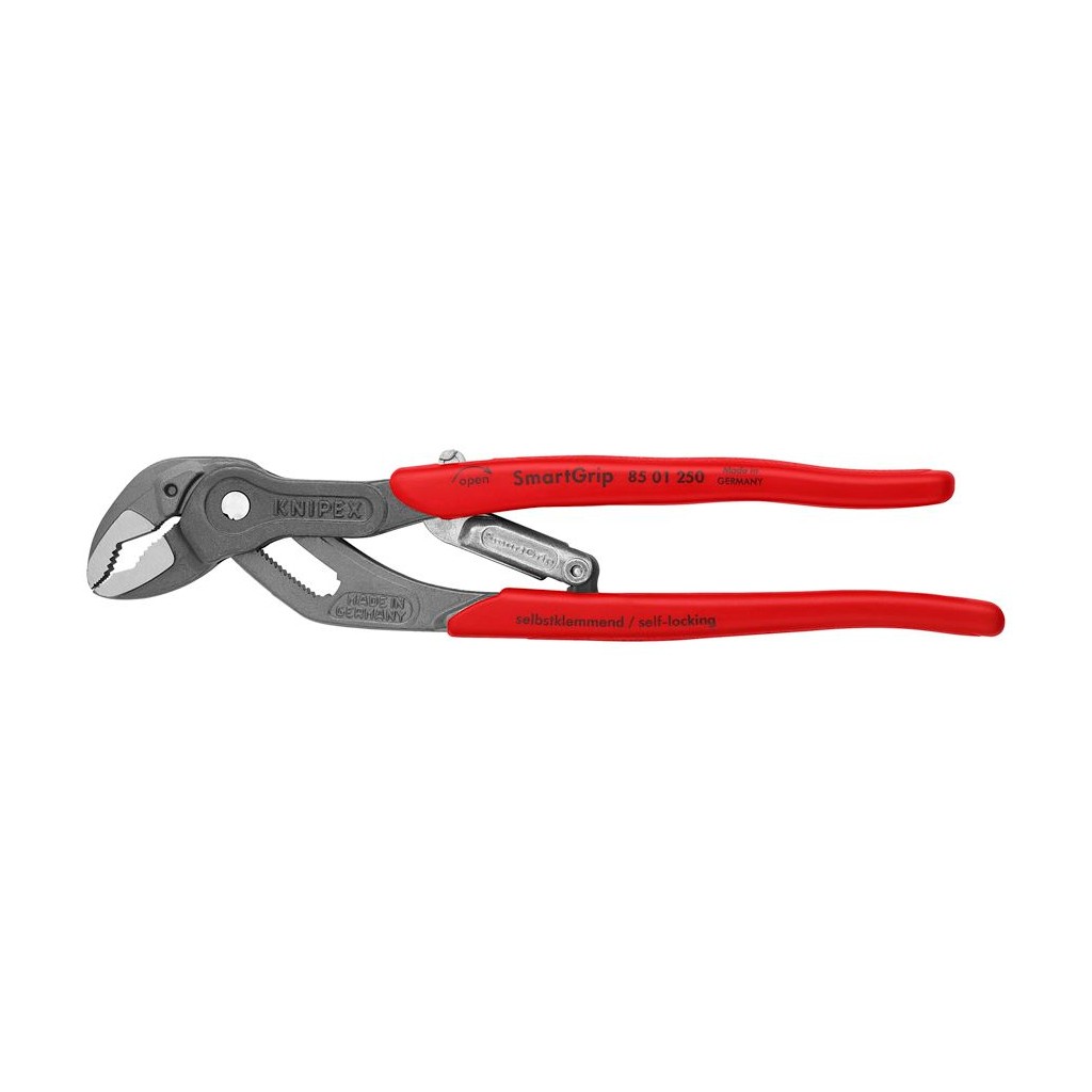 Клещи KNIPEX SmartGrip переставные с автоустановкой, зев 32 мм, длина 250 мм, фосфатированные