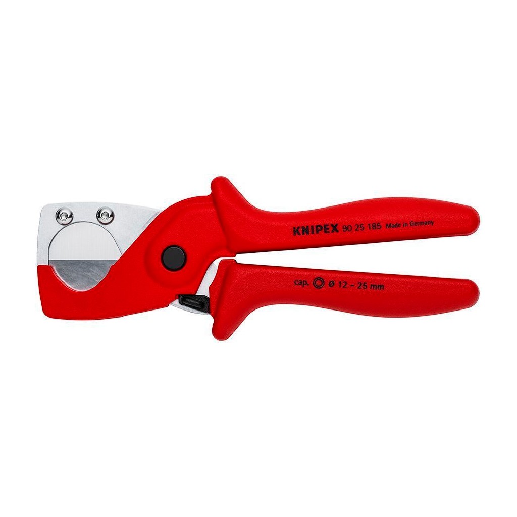 Труборез-ножницы KNIPEX для композитных металлопластиковых и пластиковых труб, диаметр 12-25 мм, длина 185 мм