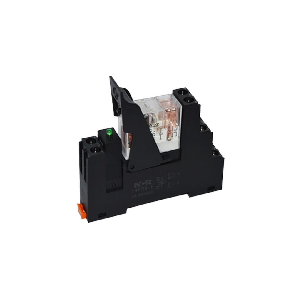 Реле промежуточное на DIN рейку,12V DC в сборе
