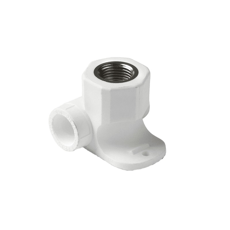 Уголок байпасный Pro Aqua d=20-1/2 PP-R для смесителя ВР Белый