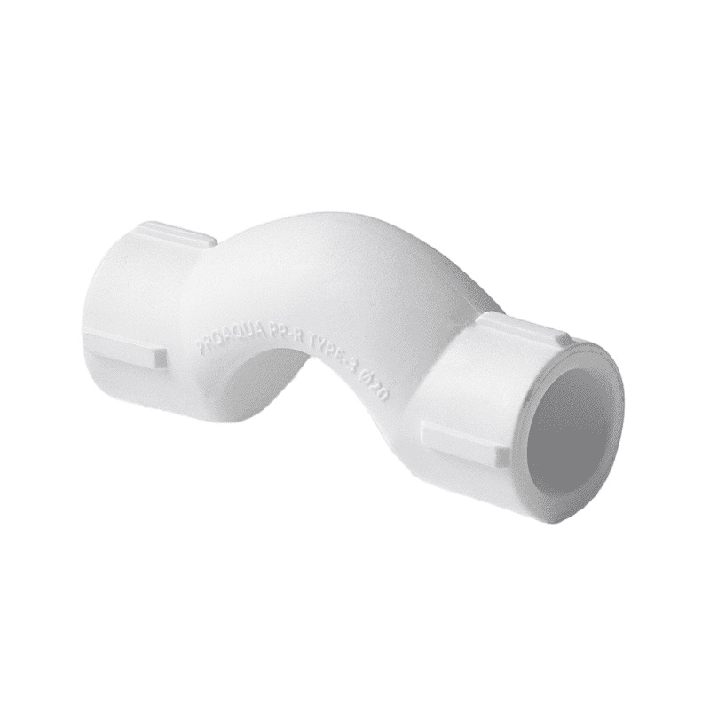 Обвод с муфтами Pro Aqua d= 20 PP-R короткий Белый