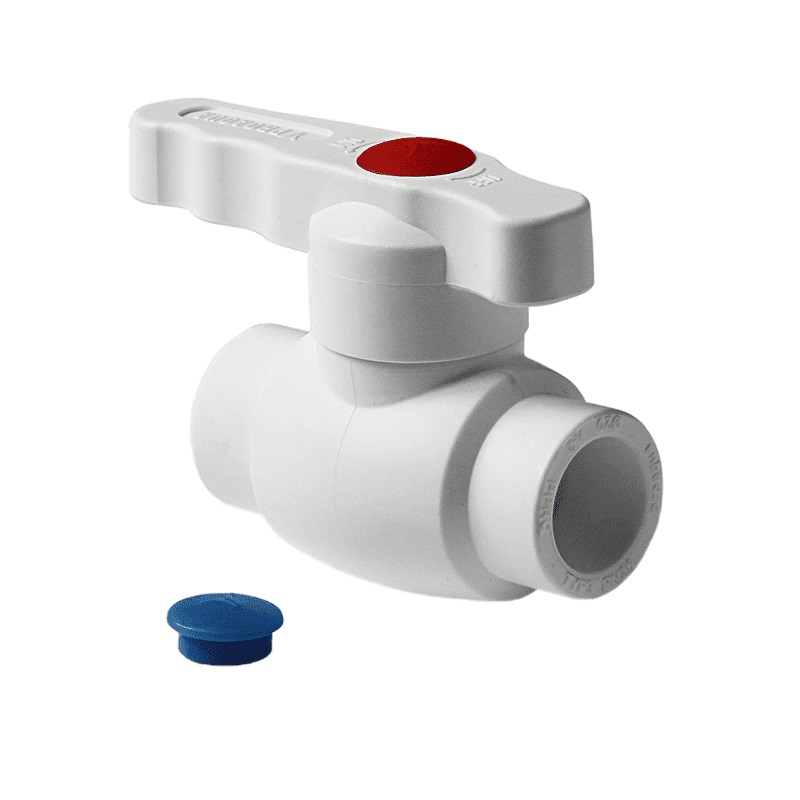 Шаровой кран Pro Aqua d= 25 PP-R Standard Белый