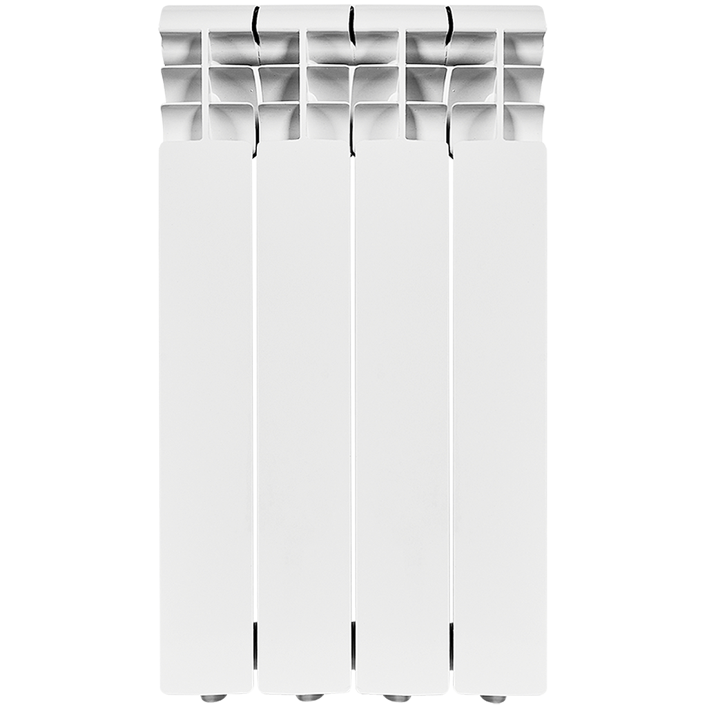 Уцененный товар (брак резьбы): Радиатор алюминиевый ROMMER Profi 500 10 секции (AL500-80-80-100) (RAL9016)