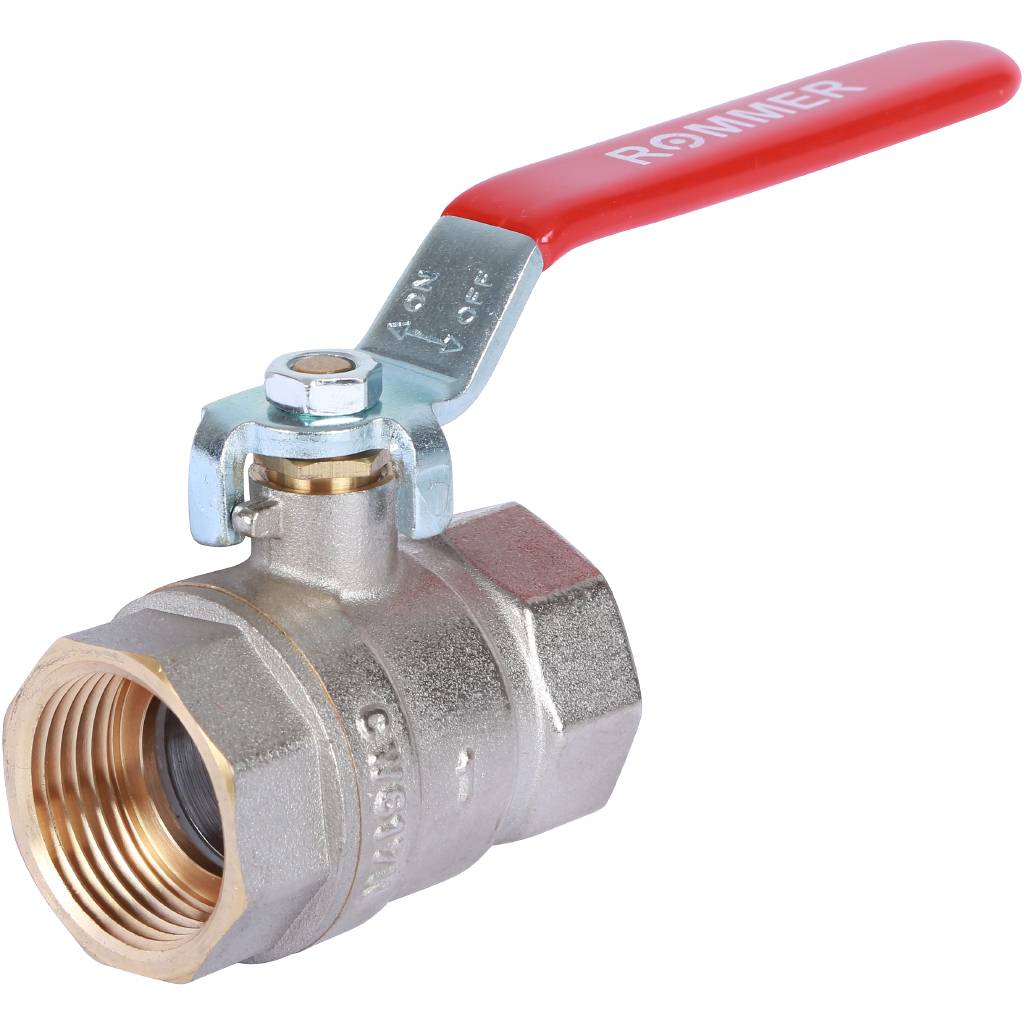 Rommer шаровой кран 1" ВН/ВН, ручка рычаг RBV-0001-0110325