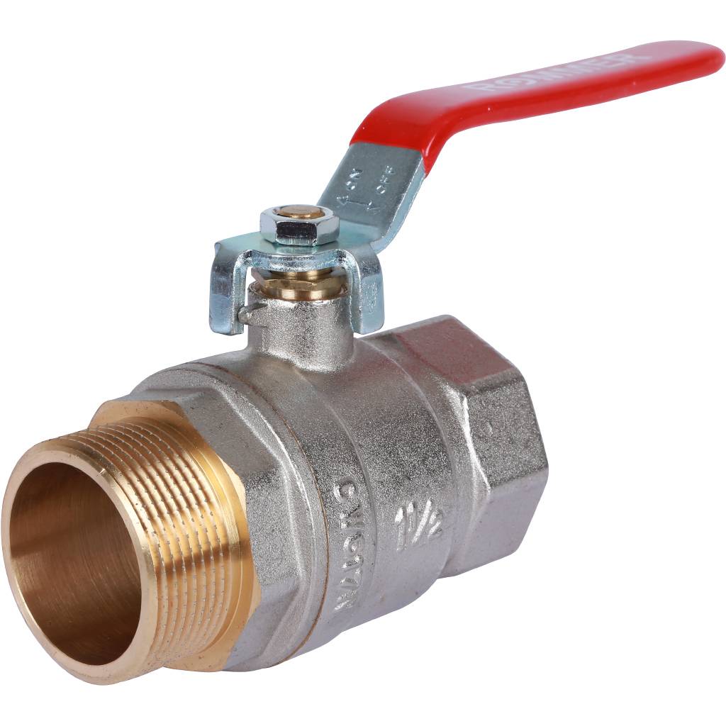 Rommer шаровой кран 1 1/2" ВН/НР, ручка рычаг RBV-0002-0210340