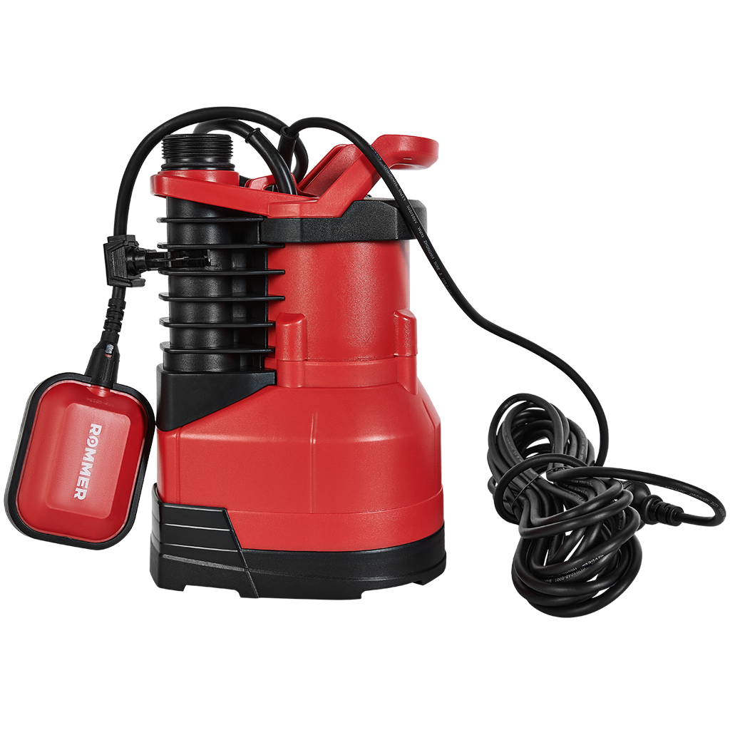 ROMMER PROFI Насос дренажный, кабель 10м, 550 Вт, для чистой воды