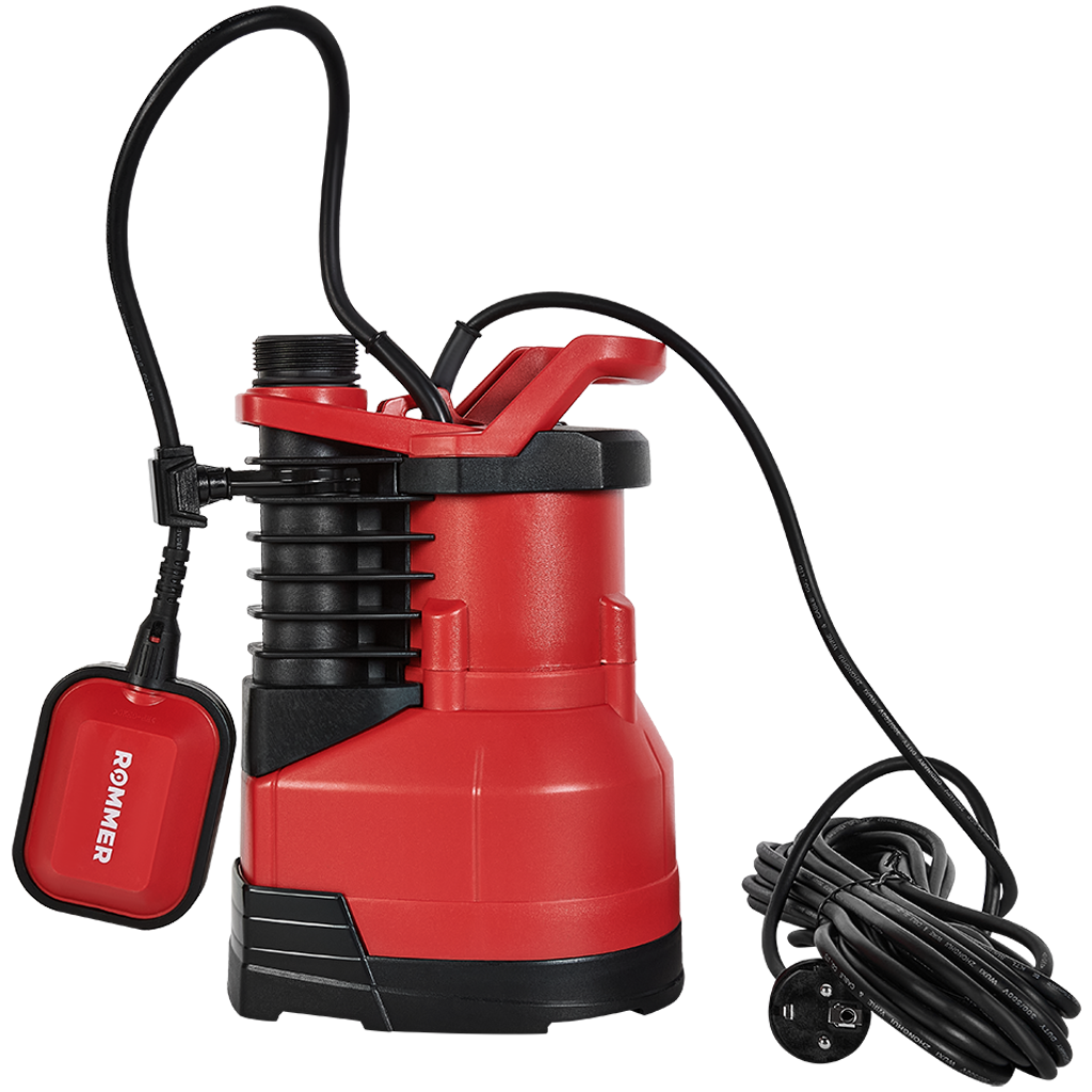 ROMMER PROFI Насос дренажный, кабель 10м, 750 Вт, для чистой воды