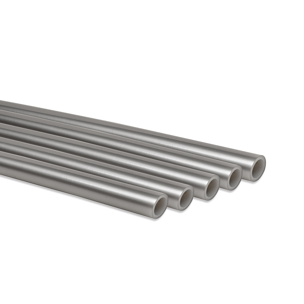 Труба ROMMER PEX из сшитого полиэтилена с кислородным слоем, серая, 32х4,4 (бухта 50 метров)