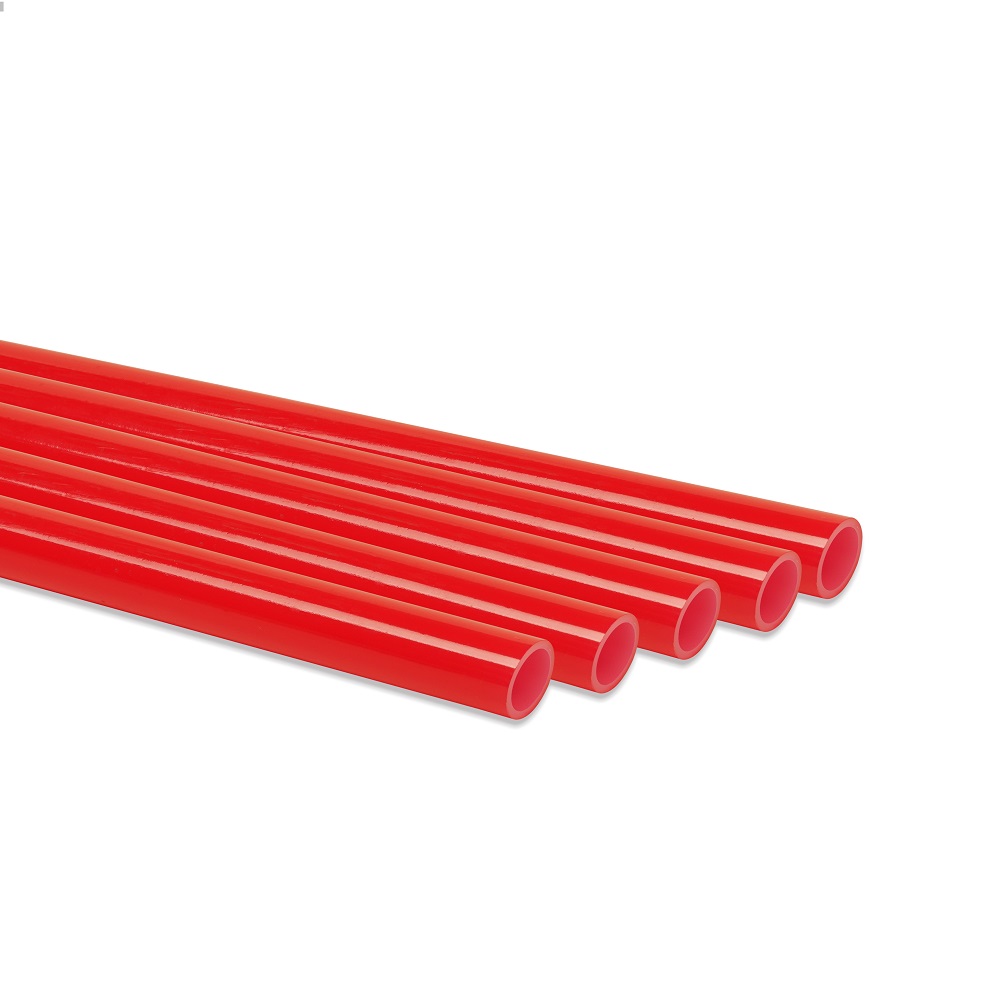 Труба ROMMER PEX из сшитого полиэтилена с кислородным слоем, красная, 20х2,0 (бухта 240 метров)