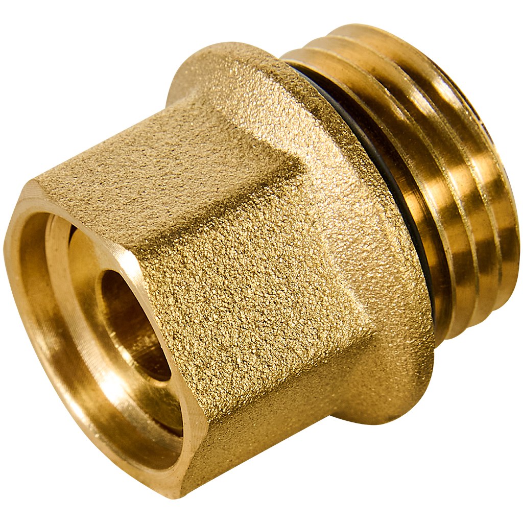 RVA-0005-001015 ROMMER Клапан отсекающий, обратный, 3/8" x 1/2" (без покрытия)