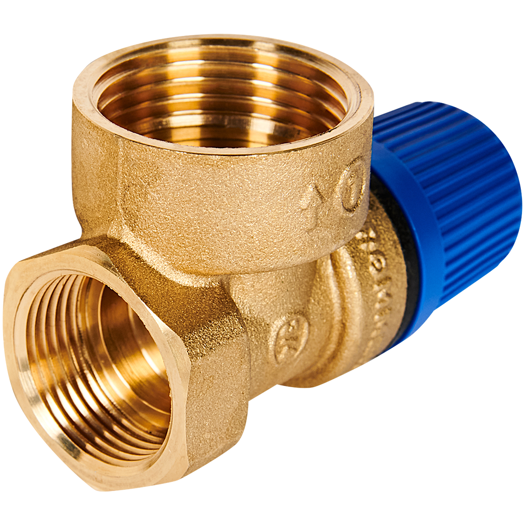 ROMMER Предохранительный клапан для систем водоснабжения 6 бар 3/4"x1"