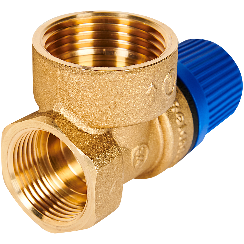 ROMMER Предохранительный клапан для систем водоснабжения 8 бар 3/4"x1"