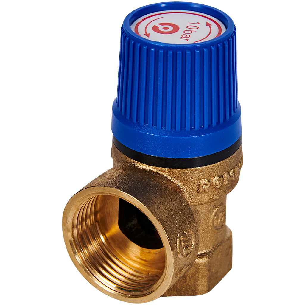 ROMMER Предохранительный клапан для систем водоснабжения 10 бар 1/2"x3/4"