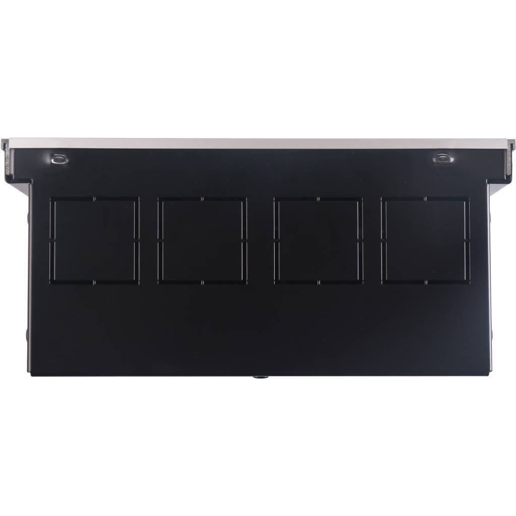 Внутрипольный конвектор STOUT SCN-1100 80х240х1200 (Решётка роликовая) правое подключение