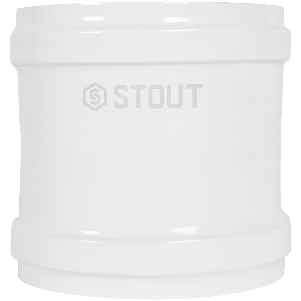 Адаптер соединительный STOUT традиц. D100(м-м)