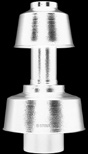 Оголовок вертикальный с ветрозащитой традиц. коакс. D80(п)/125(п) КОРИЧНЕВЫЙ узкий