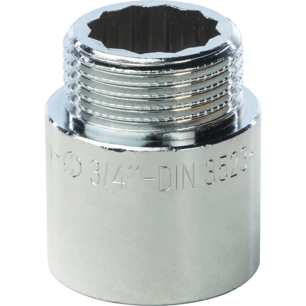 Удлинитель STOUT хромированный 3/4X25