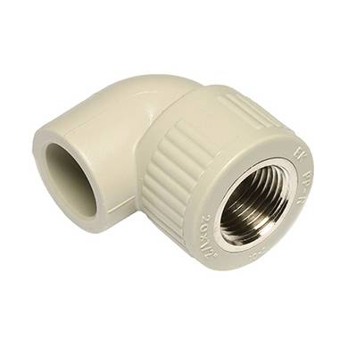 Колено с внутр. металл. резьбой Ekoplastik ППР 20х1/2x90°