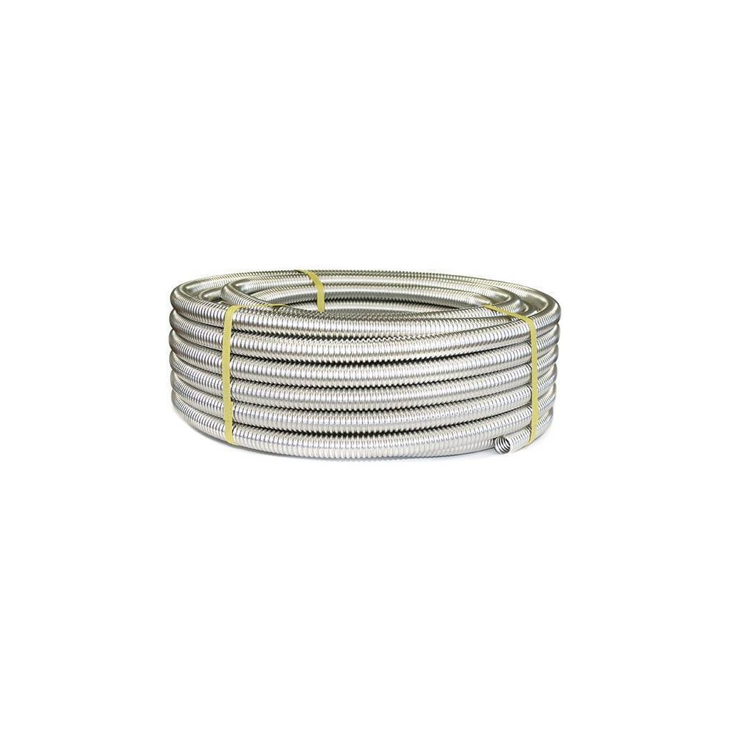 Труба гофрированная из нерж. стали Stahlmann SS304 18А, отожженная, 20м