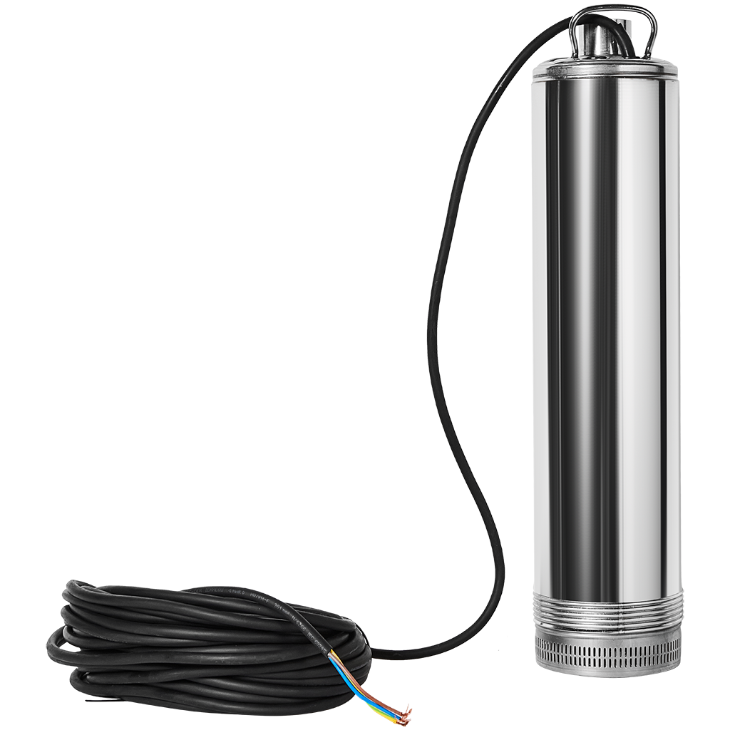 Насос колодезный с электронной регулировкой STOUT кабель 20 м, 230V, Q=90 л/мин, H=45 м