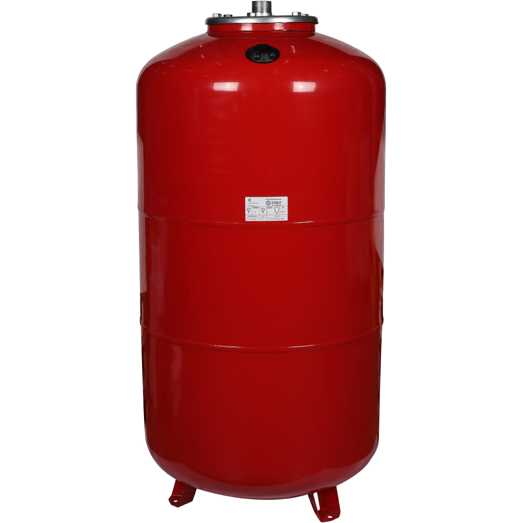 Расширительный бак на отопление STOUT STH-0006 300 л. (цвет красный)