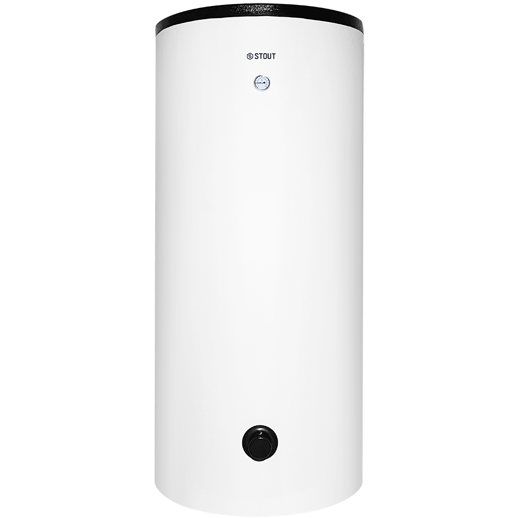 SWH-2110-200500 STOUT OptiBase бойлер косвенного нагрева напольный 500 л, 73+38 кВт, с возм. уст. ТЭН, два теплообменника