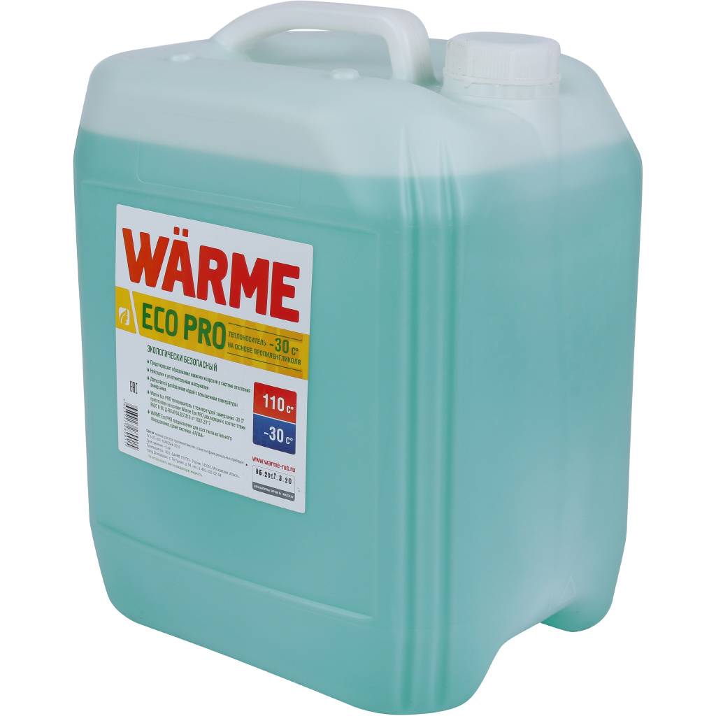 Теплоноситель WARME Eco Pro-30  20 кг, шт